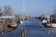 Fischerei Hafen in Cuxhaven