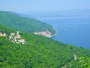 Küstenstreifen an der Ostküste Dalmatiens