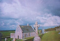 Kloster in Clonmacnois