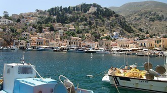 Hafen in Griechenland