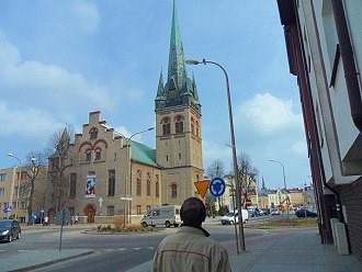 Christuskirche aus dem 19. Jahrhundert in Swindemünde